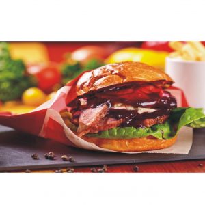 Painel Adesivo Hambúrguer Lanches Sanduiche J134