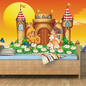 Adesivo Painel Infantil Castelo Princesa M41