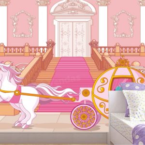 Adesivo Painel Infantil Castelo Princesa M42