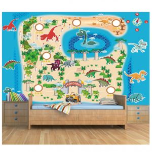 Adesivo Painel Infantil Ilha Tabuleiro Jogo M49