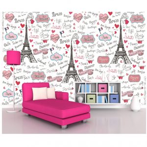 Adesivo Painel Infantil Paris Torre Eiffel M61