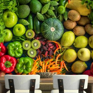Painel Adesivo Cozinha Frutas Frutaria GG826
