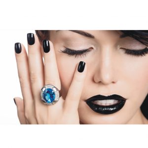 Painel Adesivo Salão de Beleza Unhas Maquiagem J54