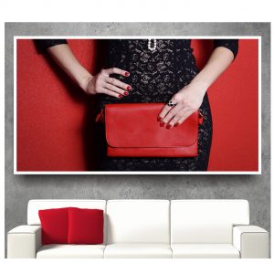 Painel Adesivo Moda Bolsa Roupas S262