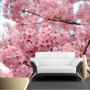 Painel Adesivo Natureza Cerejeira Flor GG295