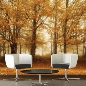 Painel Adesivo Natureza Floresta Árvore GG302