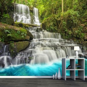 Painel Adesivo Natureza Cachoeira Floresta GG332