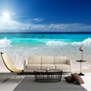Painel Adesivo Natureza Praia Mar GG372