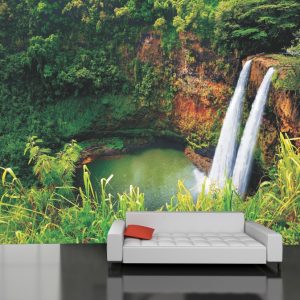 Painel Adesivo Natureza Cachoeira Floresta GG446