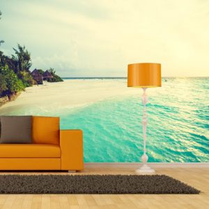 Painel Adesivo Natureza Praia Mar GG458