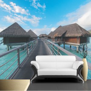 Painel Adesivo Natureza Praia Mar GG463