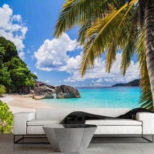 Painel Adesivo Natureza Praia Mar GG465