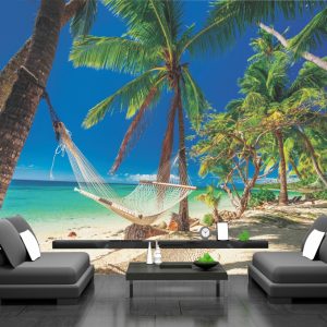 Painel Adesivo Natureza Praia Mar GG468