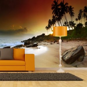 Painel Adesivo Natureza Praia Mar GG492