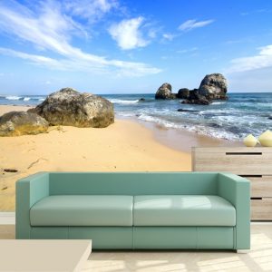 Painel Adesivo Natureza Praia Mar GG499