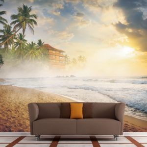 Painel Adesivo Natureza Praia Mar GG501