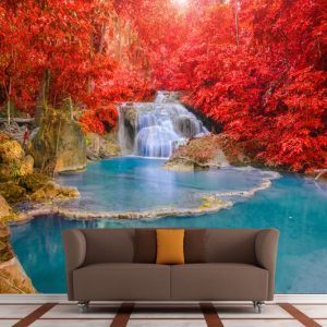 Painel Adesivo Natureza Cachoeira Floresta GG522
