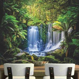 Painel Adesivo Natureza Cachoeira Paisagem GG743
