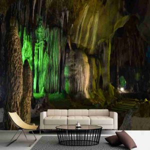 Painel Adesivo Natureza Caverna Gruta GG748