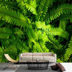 Painel Adesivo Parede Viva Folhagem Tropical GG750