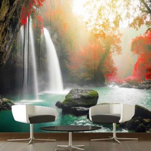 Painel Adesivo Natureza Cachoeira Riacho GG794