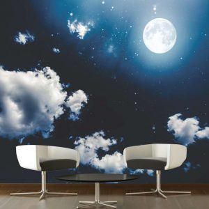 Painel Adesivo Natureza Céu Nuvem GG799