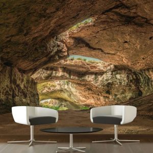 Painel Adesivo Natureza Caverna Gruta GG808
