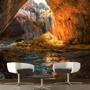 Painel Adesivo Natureza Caverna Gruta GG811
