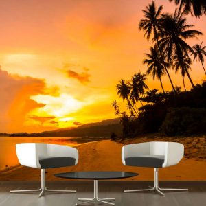 Painel Adesivo Natureza Praia Mar GG814