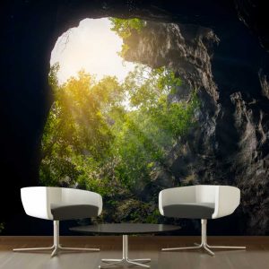 Painel Adesivo Natureza Caverna Gruta GG836