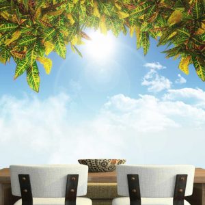 Painel Adesivo Natureza Planta Céu GG851