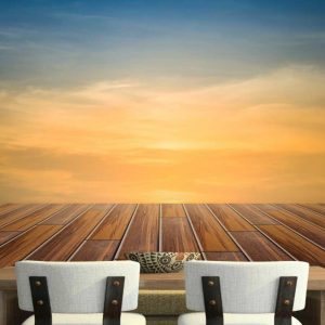 Painel Adesivo Natureza Por do Sol GG852