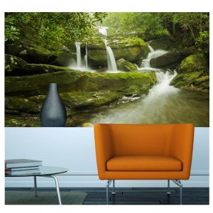 Painel Adesivo Natureza Cachoeira Paisagem S76