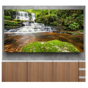 Painel Adesivo Natureza Floresta Cachoeira S79