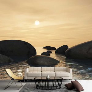 Painel Adesivo Praia Mar Natureza GG855