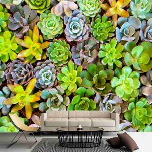 Painel Adesivo Parede Viva Folhagem Tropical GG766