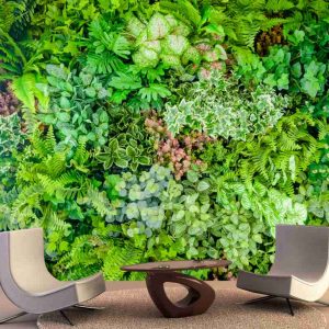 Painel Adesivo Parede Viva Folhagem Tropical GG771
