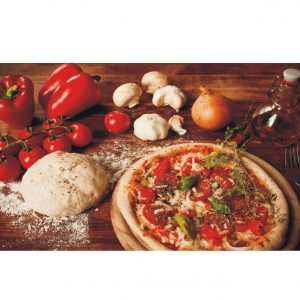 Painel Adesivo Pizza Pizzaria Massas J172