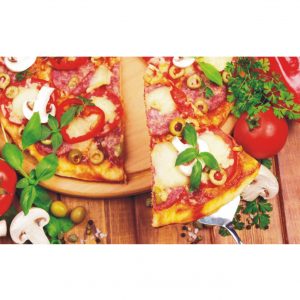 Painel Adesivo Pizza Pizzaria Massas J173
