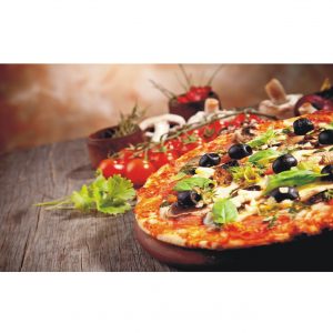 Painel Adesivo Pizza Pizzaria Massas J174