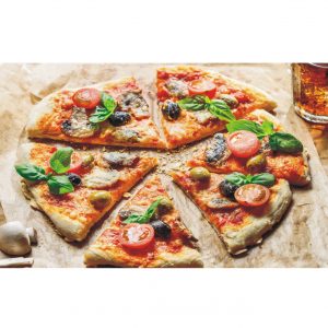Painel Adesivo Pizza Pizzaria Massas J177