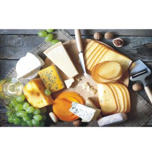 Painel Adesivo Cozinha Queijo Tabua de Frios J260
