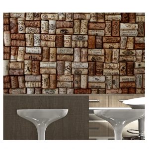 Painel Adesivo Rolha Vinho Bebida S136