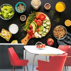 Painel Adesivo Cozinha Legumes GG867