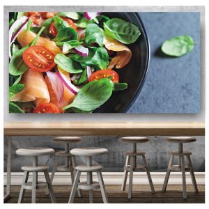 Painel Adesivo Cozinha Salada S246