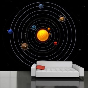 Painel Adesivo Sistema Solar Planetas GG497