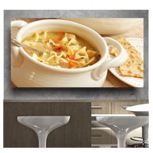 Painel Adesivo Cozinha Sopa Caldo Canja S28