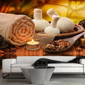 Painel Adesivo Spa Massagem Estética GG156
