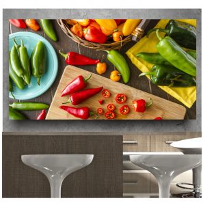 Painel Adesivo Cozinha Temperos Especiarias S248