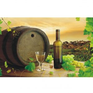 Painel Adesivo Bebida Vinho Vinícola J197
